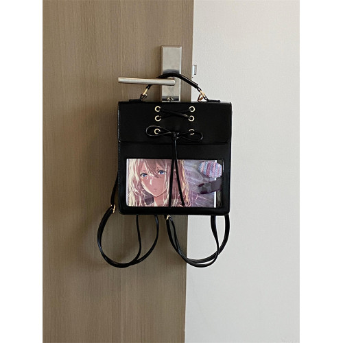 錢一波的痛包|原創芭蕾學院風雙肩痛包小食量娃包斜背單肩包學生 錢一波的痛包|原創芭蕾學院風雙肩痛包小食量娃包斜背單肩包學生