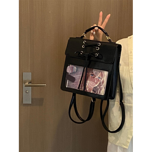 錢一波的痛包|原創芭蕾學院風雙肩痛包小食量娃包斜背單肩包學生 錢一波的痛包|原創芭蕾學院風雙肩痛包小食量娃包斜背單肩包學生