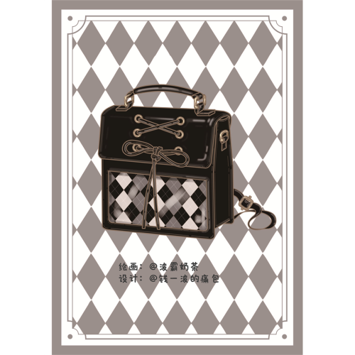 錢一波的痛包|原創芭蕾學院風雙肩痛包小食量娃包斜背單肩包學生 錢一波的痛包|原創芭蕾學院風雙肩痛包小食量娃包斜背單肩包學生