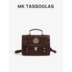 日本MK TASSOGLAS學院風痛包校供感JK製服包日常透明吧唧雙肩書包