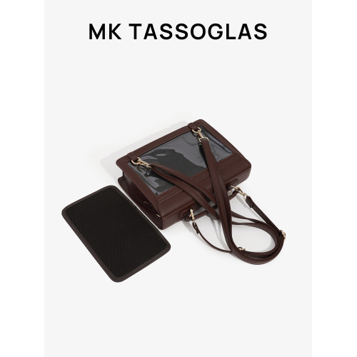 日本MK TASSOGLAS學院風痛包校供感JK製服包日常透明吧唧雙肩書包