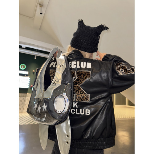 梁拌泡菜電子兔寵包單肩包潮流休閒原創設計百搭可愛風挎包兔包