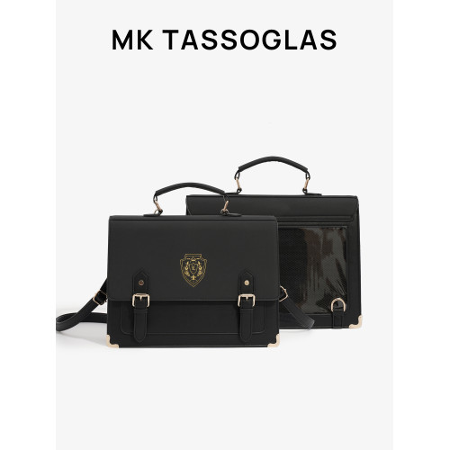 日本MK TASSOGLAS學院風痛包校供感包包女公文百搭雙肩復古製服包