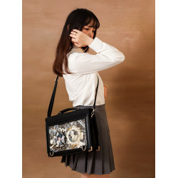 次域日系學院風痛包小食量JK製服雙肩包大容量二次元吧唧手提包女