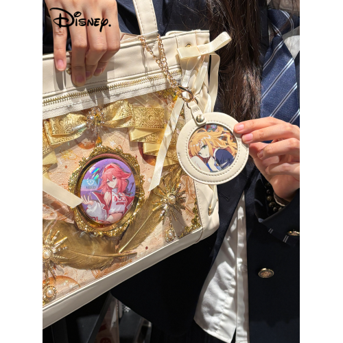 迪士尼原創絲帶痛包二次元追星人紥穀日常通勤百搭大容量托特包包 迪士尼原創絲帶痛包二次元追星人紥穀日常通勤百搭大容量托特包包