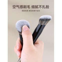 檀藝H16坡面腮紅刷上妝清透自然臉部點彩刷一支裝點彩化妝刷可攜式