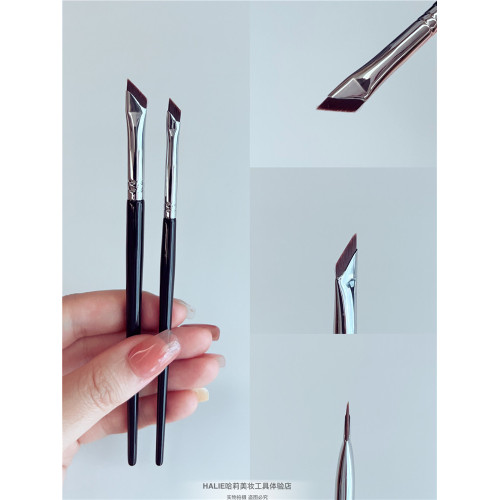 HALIE升級版182刀鋒眼線刷超薄化妝刷軟毛斜角眉刷臥蠶刷化妝刷 HALIE升級版182刀鋒眼線刷超薄化妝刷軟毛斜角眉刷臥蠶刷化妝刷