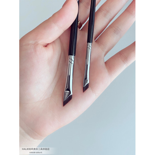 HALIE升級版182刀鋒眼線刷超薄化妝刷軟毛斜角眉刷臥蠶刷化妝刷 HALIE升級版182刀鋒眼線刷超薄化妝刷軟毛斜角眉刷臥蠶刷化妝刷