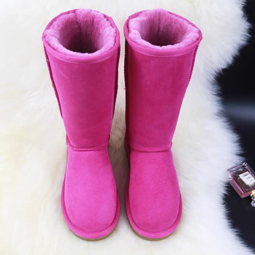 2025年新款羊皮毛一體雪地靴女高筒長筒棉鞋東北厚底大碼中筒靴子 2025年新款羊皮毛一體雪地靴女高筒長筒棉鞋東北厚底大碼中筒靴子