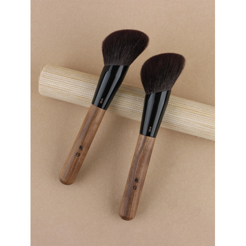 魅仔H01斜坡散粉刷大號超大蓬松動物毛粉餅定妝刷坡面修容化妝刷