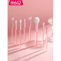 MSQ/魅絲蔻8支春日桃桃化妝刷套裝眼影刷鼻影腮紅眼線暈染遮瑕刷