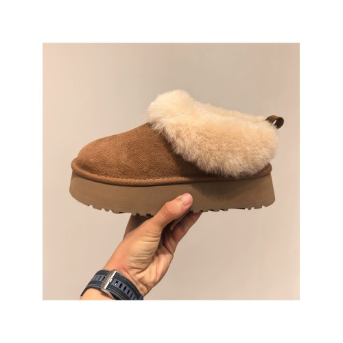 羊皮版！小個子厚底增高雪地靴女復古舒適軟底加絨加厚毛毛鞋短靴