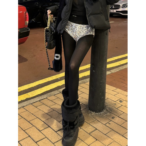 花小姐辣妹保暖厚底雪地靴女2025新款冬季加絨加厚防滑棉鞋滑雪靴