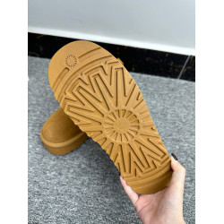 【真皮雪地靴】厚底防滑經典圓頭舒適保暖加絨一腳蹬棉靴女