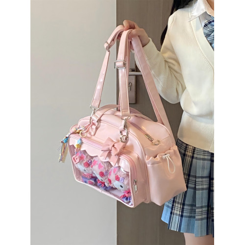 錢一波的痛包｜15cm娃包二次元製服包追星演唱會雙肩斜後後背包藏支架