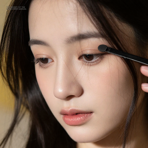 專業雙頭眼影刷海綿遮瑕棒化妝刷高級眼部化妝工具旅行可攜式長桿 專業雙頭眼影刷海綿遮瑕棒化妝刷高級眼部化妝工具旅行可攜式長桿