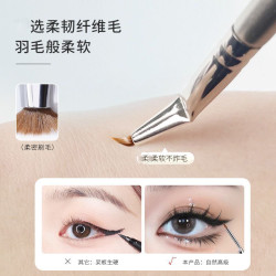 折角眼線刷套裝精細遮瑕刷畫臥蠶眼瞼下至淚溝眼部細節暈染化妝刷