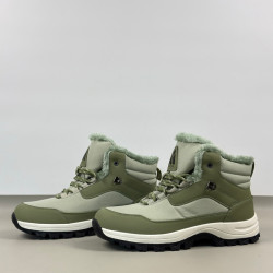 出口歐洲保暖加絨加厚雪地靴女款防滑防水戶外中幫棉鞋情侶鞋