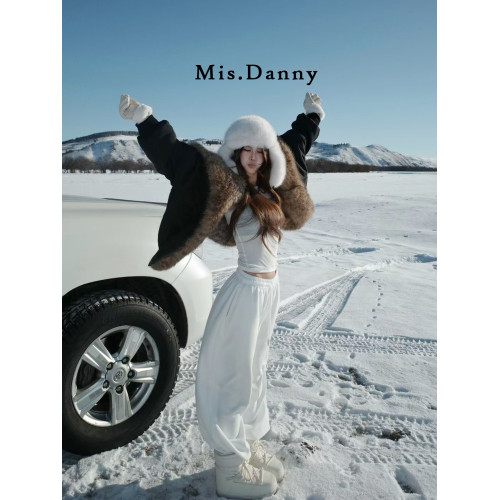 多巴胺~防水防滑厚底月亮雪地靴女冬外穿加絨短靴加厚東北大棉鞋