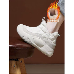 卡帝臣女鞋冬季新款高幫棉鞋軟底防滑媽媽鞋加絨加厚輕便休閒時尚