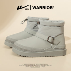 廻力冬季加絨雪地靴女款2024新款防水防滑加厚保暖冬鞋東北棉鞋子