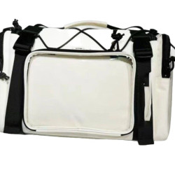 單肩包痛包大容量學生時尚日常後後背包書包明日方舟通行證單肩斜後後背包