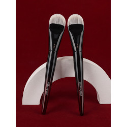 魅女郎硃釉N90扁圓頭粉底刷舌形面膜刷超薄粉底液專用無痕化妝刷