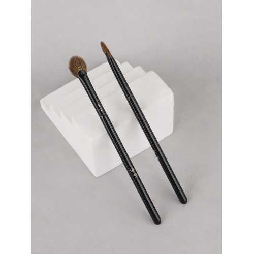 魅仔Y79扇形高光刷小號細節眼部提亮刷侷部暈染動物毛眼影化妝刷