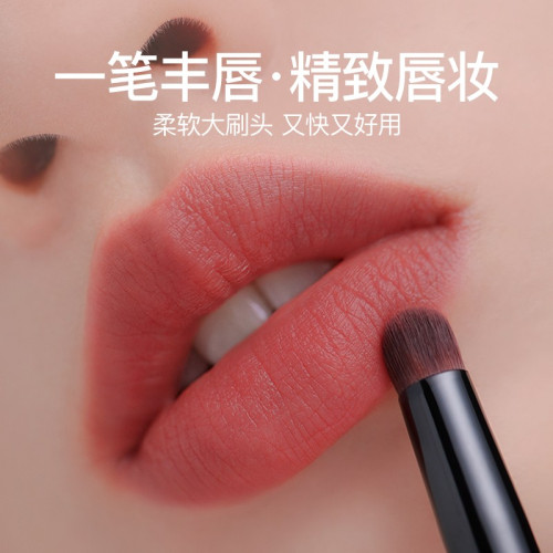 雙頭脣刷口紅刷伸縮可攜式脣線筆化妝專業工具塗嘴脣帶蓋小刷子專用