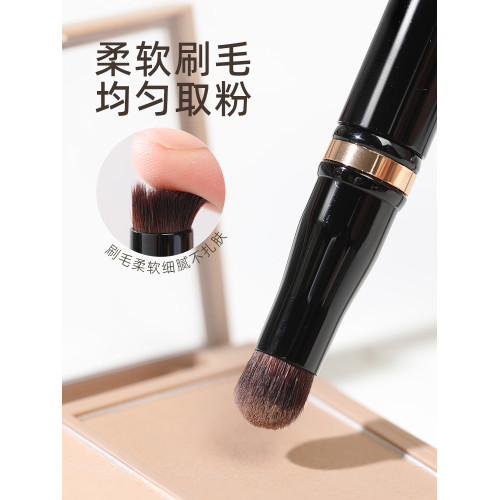 郭小妞可攜式化妝刷迷你可拆卸套刷暈染刷遮瑕刷脣刷眼線刷四合一