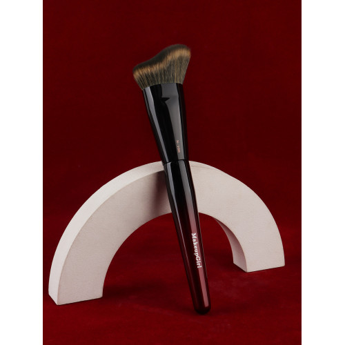 魅女郎硃釉N106修容刷波浪形面部輪廓刷仿生松鼠毛斜角隂影化妝刷 魅女郎硃釉N106修容刷波浪形面部輪廓刷仿生松鼠毛斜角隂影化妝刷