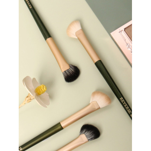 逆齡半扇斜角細節修容鼻影刷斜頭可攜式鼻影刷新手必備化妝刷