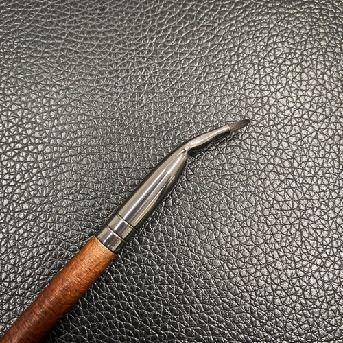 折角眼線刷扁平精細尖頭眼線膏筆細刷專用彎頭扁頭畫眼線的刷子