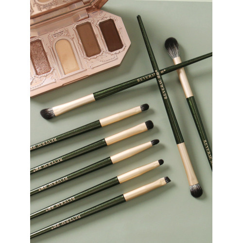 逆齡摩登時代8支眼影刷暈染軟毛化妝刷套裝眼部刷細節刷滄州刷子 逆齡摩登時代8支眼影刷暈染軟毛化妝刷套裝眼部刷細節刷滄州刷子