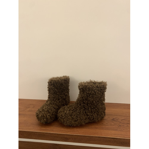 內增高白色毛毛靴秋冬加絨雪地靴女鞋2025新款毛毛鞋保暖棉鞋短靴