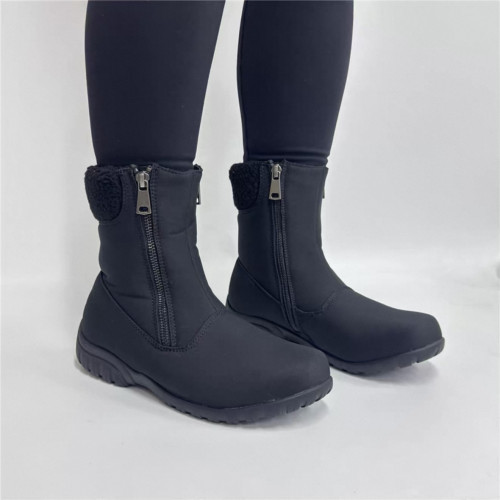 售105美元!出美輕便戶外防潮防水防鹽抗寒女鞋冬季加絨保暖雪地靴