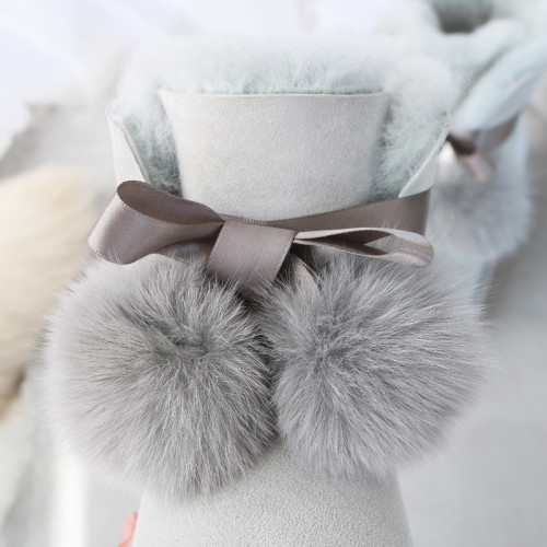 手工羊皮毛一體雪地靴女冬2025新款中筒短靴加絨加厚防滑雪地棉鞋 手工羊皮毛一體雪地靴女冬2025新款中筒短靴加絨加厚防滑雪地棉鞋