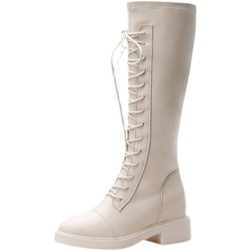 kaka內增高女鞋長筒靴子新款2026爆款150cm直筒小個子秋冬季加絨 kaka內增高女鞋長筒靴子新款2026爆款150cm直筒小個子秋冬季加絨