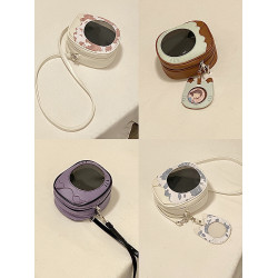 準備上岸的錢一波|原創貓咪雙層10-15cm娃包可愛斜後後背包二次元痛包