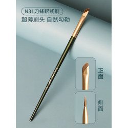 逆齡N31刀鋒眼線刷極細斜角眼瞼下至臥蠶細節眉刷新手可攜式化妝刷