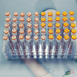 新年獨立透明琯裝一次性睫毛刷美睫螺旋化妝刷嫁接假睫毛刷化妝刷