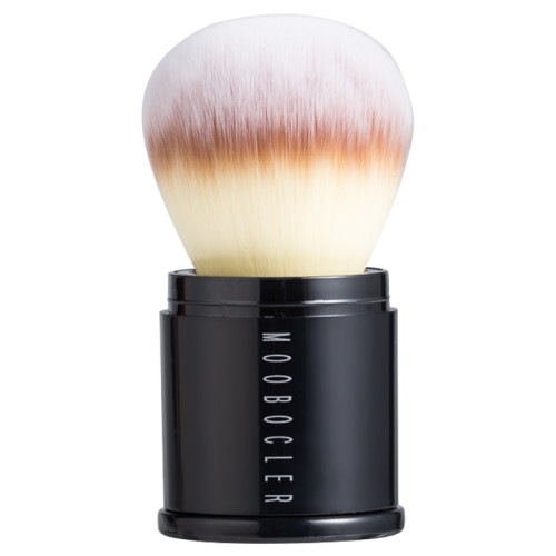 伸縮可攜式帶蓋散粉刷蜜粉刷大號粉餅刷 超柔軟人造軟毛收納一支裝