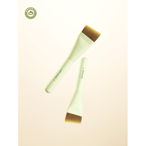 橙棠化妝刷水靈靈粉底液刷超薄無痕扁頭刀鋒斜角刷化妝師專用刷子