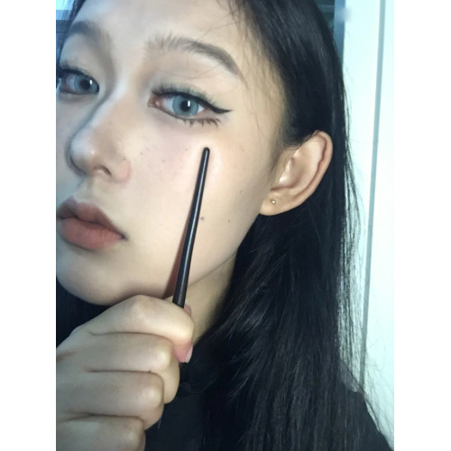 紅顔192鐮刀形眼線刷~扁平頭斜角刀鋒化妝刷臥蠶眼角眼瞼極細眉刷