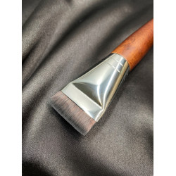 一字粉底刷扁頭粉底液專用刷平鋪刷上妝刷扁平頭底妝刷子不吃粉