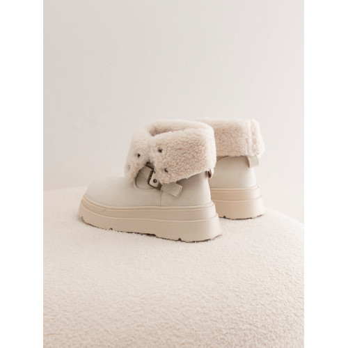 厚底加絨加厚兩穿雪地靴女款2025新款冬季防水防滑靴保暖東北棉鞋 厚底加絨加厚兩穿雪地靴女款2025新款冬季防水防滑靴保暖東北棉鞋