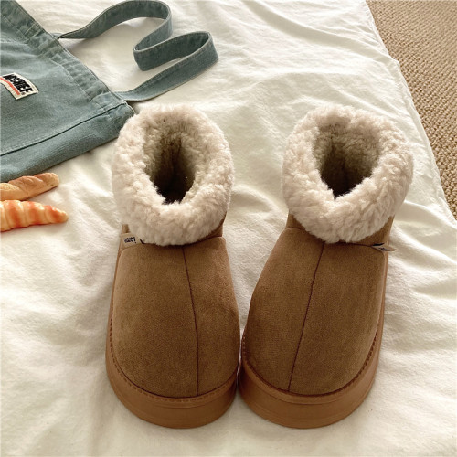 圓滾滾阿童木~!巨厚實保暖加絨雪地靴女INS冬季加絨包跟厚底棉鞋 圓滾滾阿童木~!巨厚實保暖加絨雪地靴女INS冬季加絨包跟厚底棉鞋