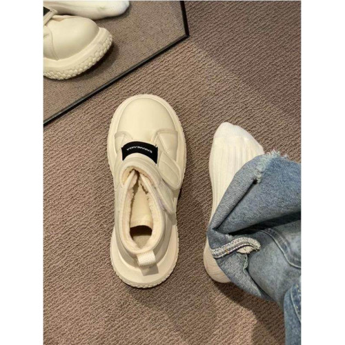 Misscat保暖東北雪地靴冬季魔術貼加絨加厚抗寒時尚百搭雪地棉鞋 Misscat保暖東北雪地靴冬季魔術貼加絨加厚抗寒時尚百搭雪地棉鞋