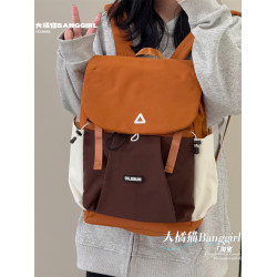 大橘貓雙肩包女戶外防水大容量旅行電腦後後背包學生運動旅遊輕便書包