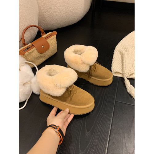 真羊毛雪地靴2025冬季新款兩穿牛反絨皮輕便防滑厚底圓頭保暖毛靴 真羊毛雪地靴2025冬季新款兩穿牛反絨皮輕便防滑厚底圓頭保暖毛靴